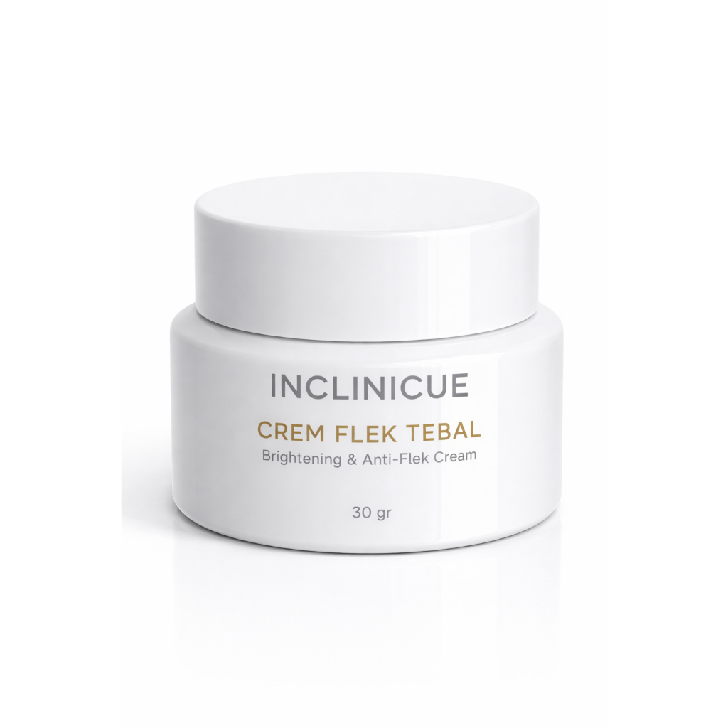 CREM FLEK TEBAL ( TERLARIS ) / KRIM FLEK MEMBANDEL / FLEK HITAM MENAHUN / MELASMA / FLEK KEHAMILAN /