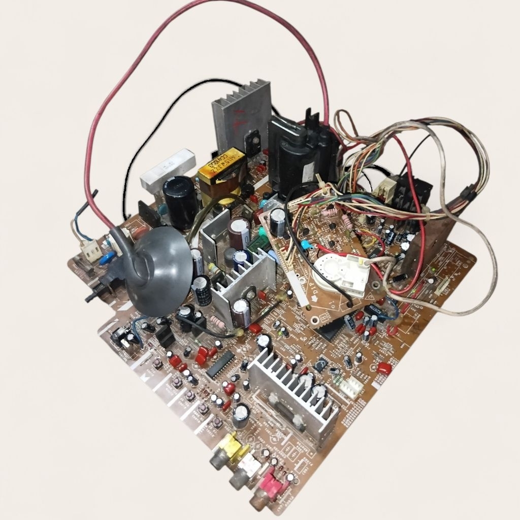 mesin tv sharp 21inch plat  jual gembling