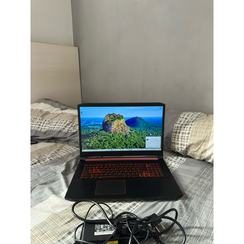Laptop Gaming i5 GTX 144Hz ram 16gb 17 inch Acer Nitro 5 gtx 1650 not RTX 2060 3050 4GB 6GB 1060 107