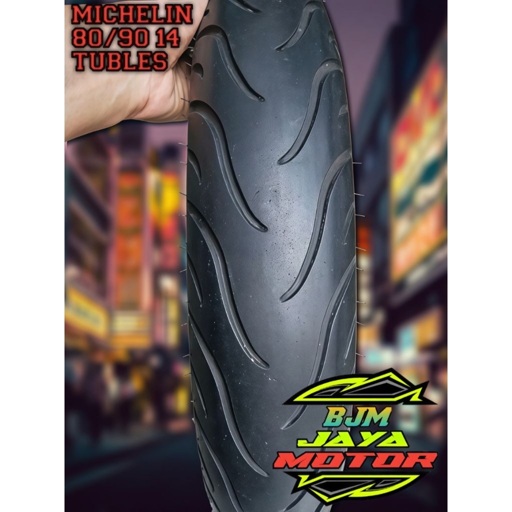 BAN MICHELIN PILOT 80/90 14 TUBLES