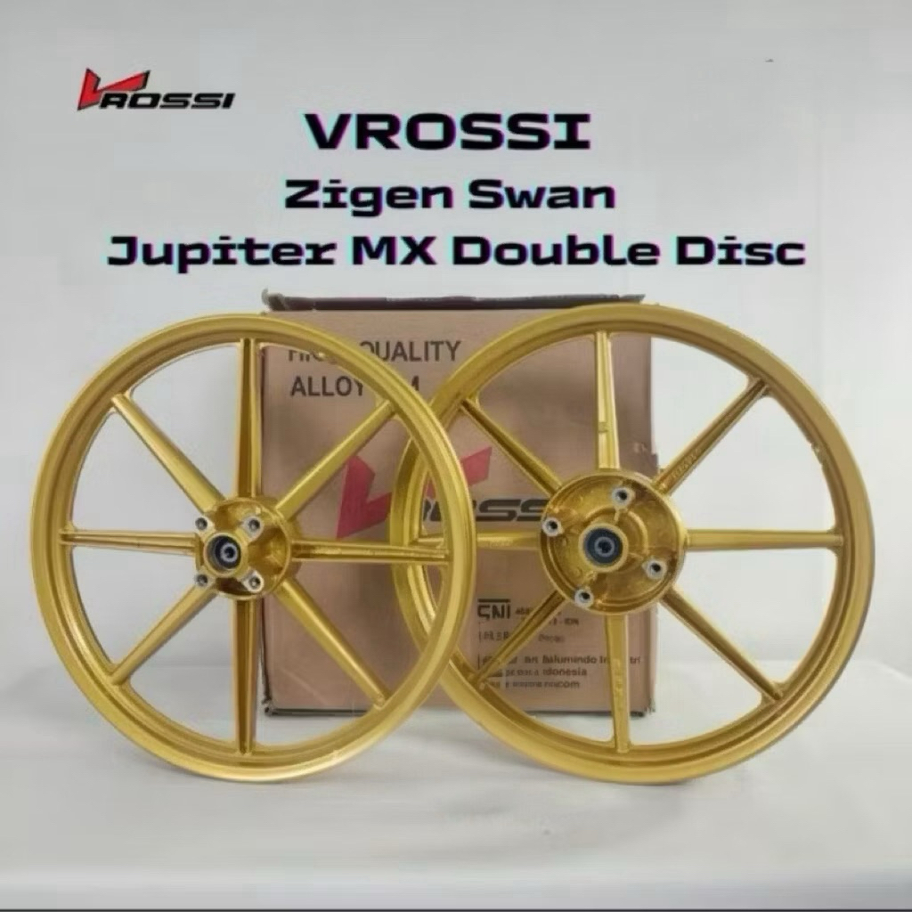 Velg Racing Jupiter MX New / MX 135 New Doubledisc Vrossi Zigen Swan Palang 8