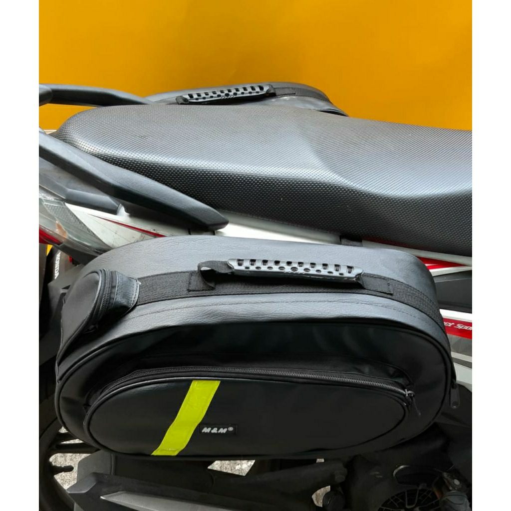 Tas oval, Side bag motor, Tas motor, Pelana motor