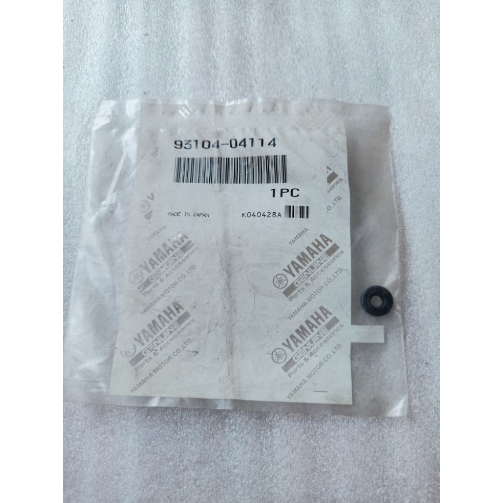 sil seal pompa oli kecil F1zr F1Z force 1 Alfa original Japan YGP 93104-04114