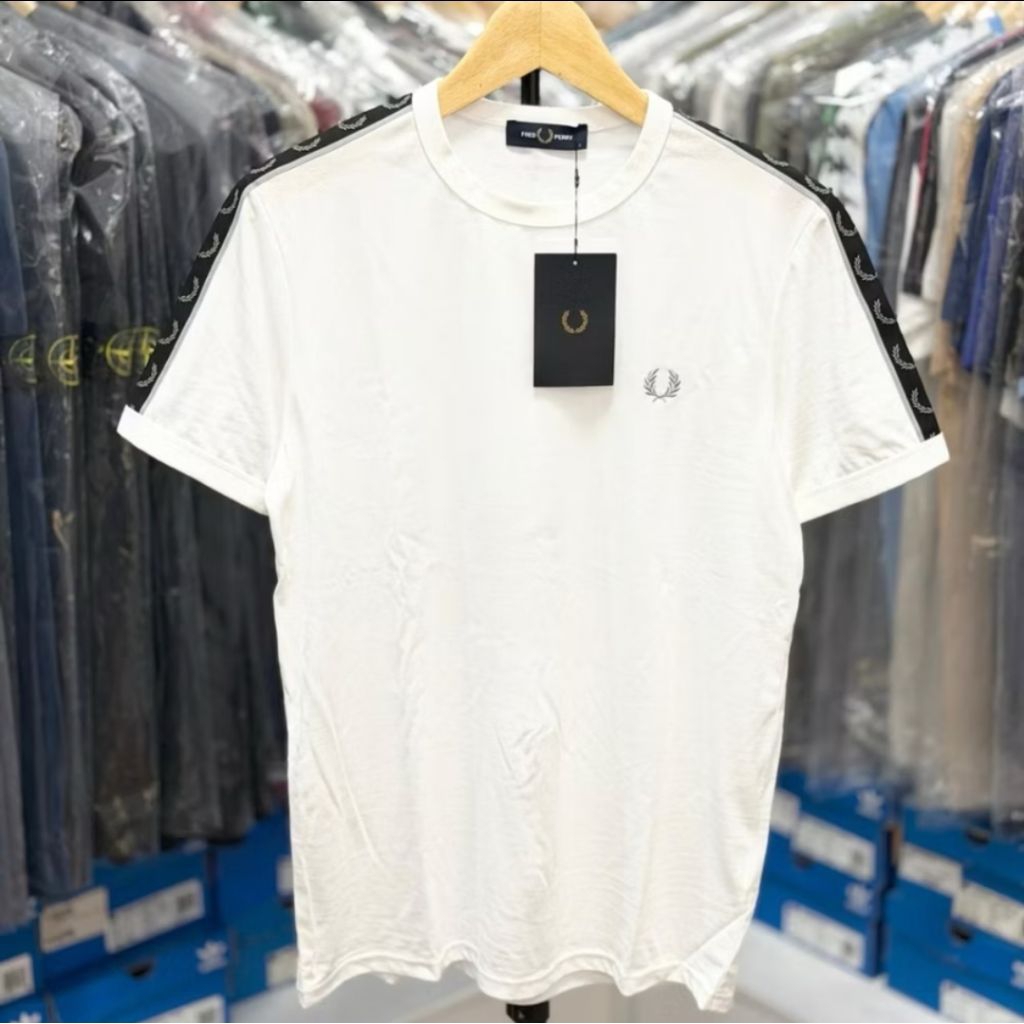 New kaos fredperry tshiet pria casual fred perry