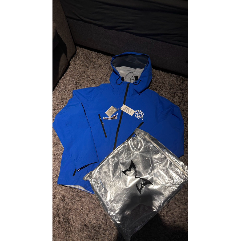Mertra Water reactive Gorpcore Jacket blue Size L