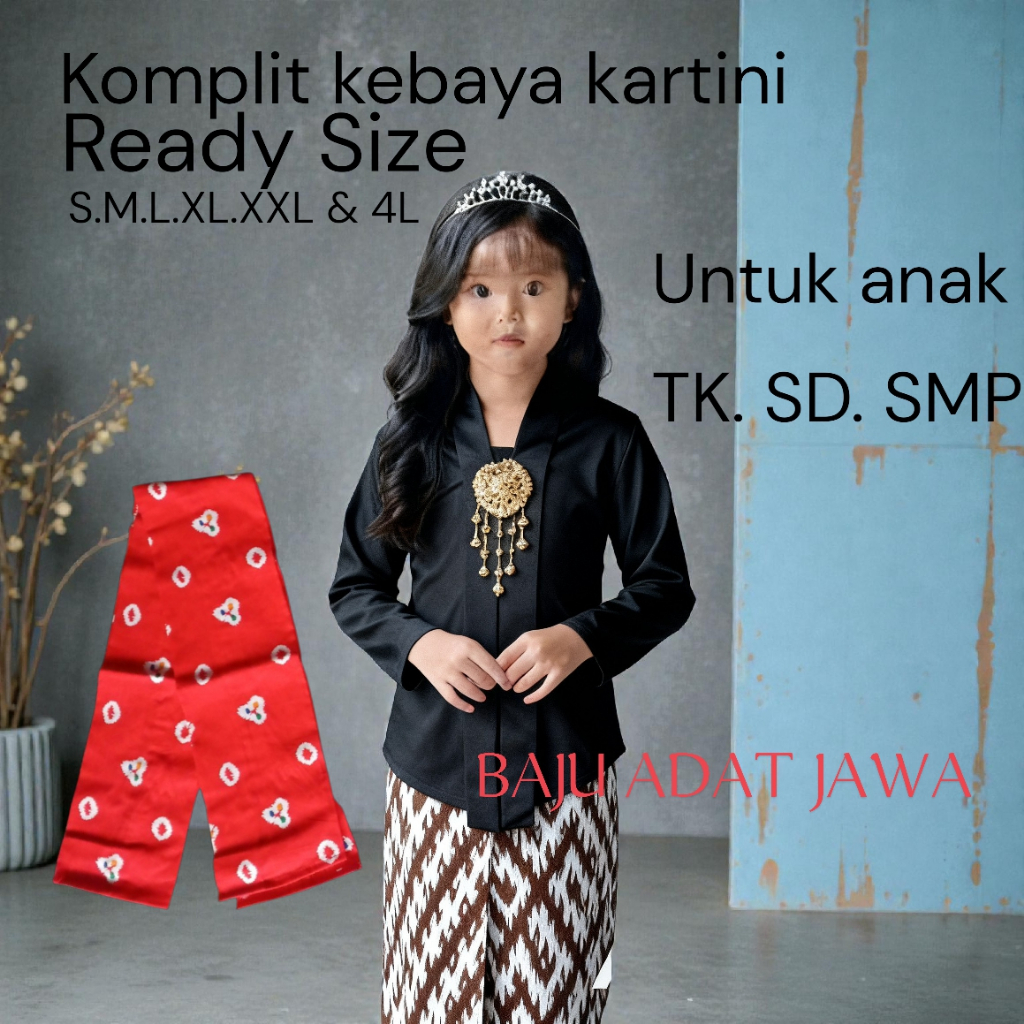 KEBAYAMUMER Kebaya  bludru kartini dan kutubaru Baju Adat Jawa Tradisional Bahan Katun Primisima Tid