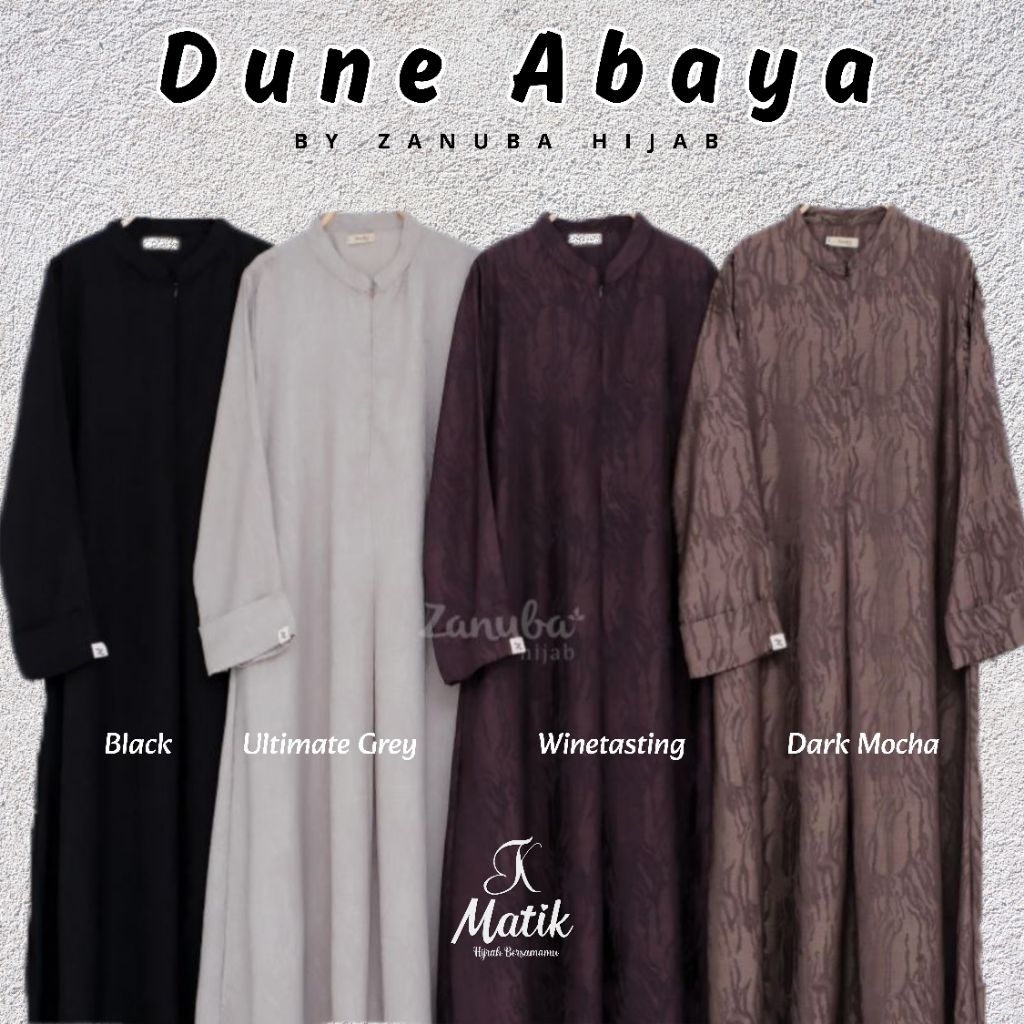 Dune Abaya by Zanuba Hijab