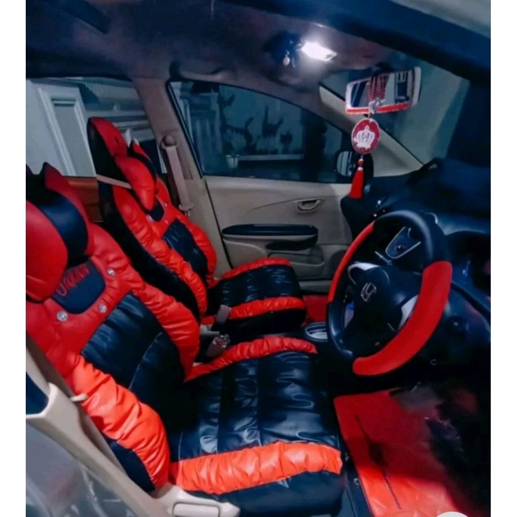 Cover jok mobil ayla agya Brio jazz sedan model sofa
