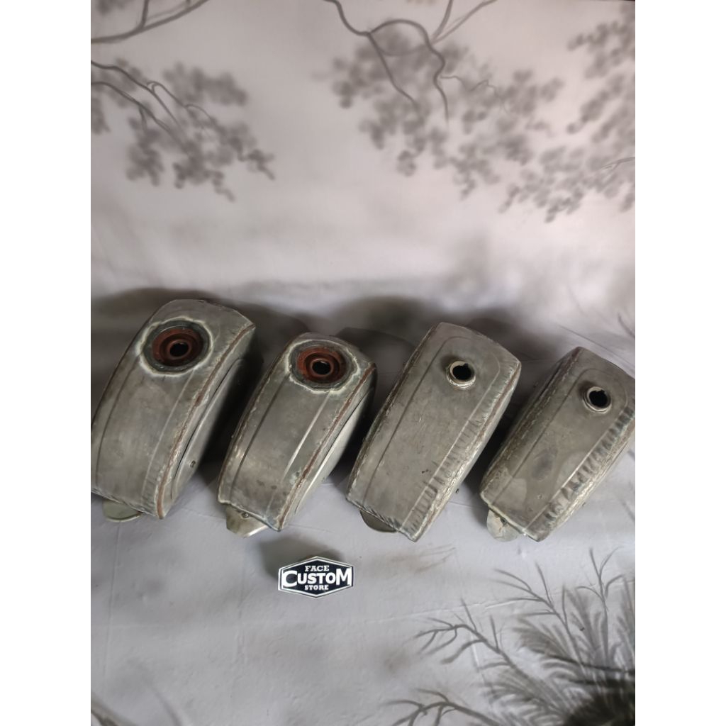 Tangki Ducati Scrambler Tiger Megapro Gl Byson Thunder Scorpio lapisan resin anti bocor