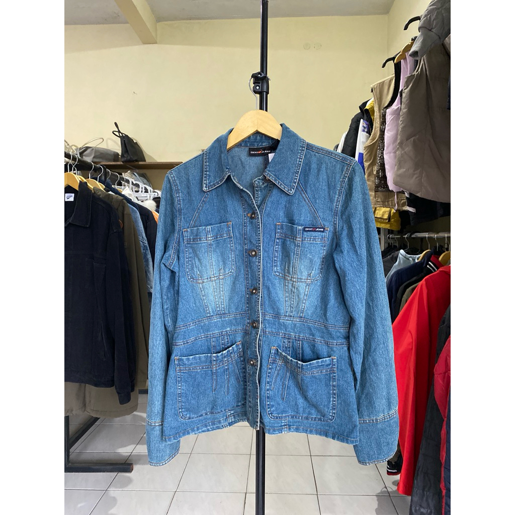 Jaket Jeans/ Denim Cewek DKNY Jeans Size M