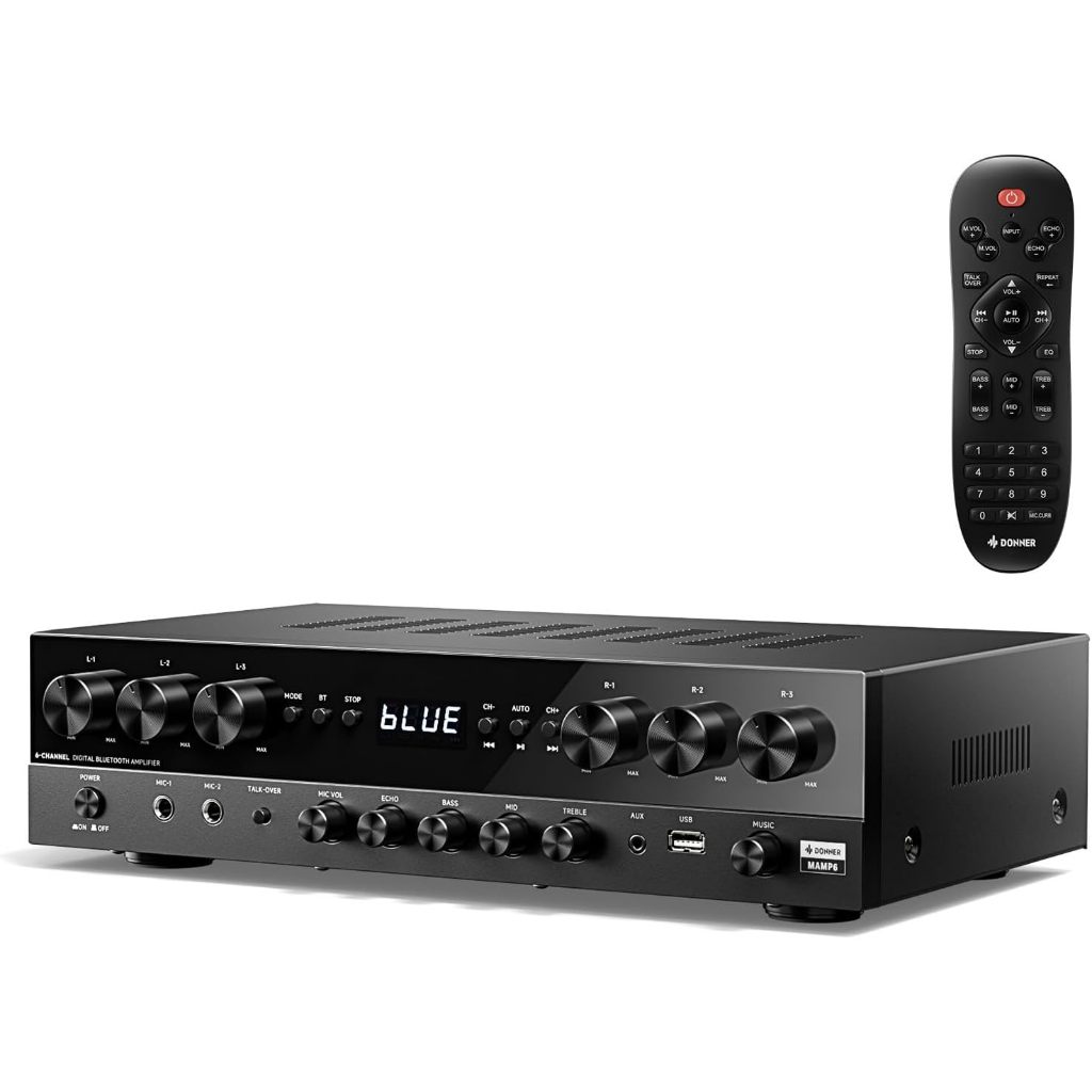 Donner MAMP6 Stereo Audio Amplifier | Amplifier