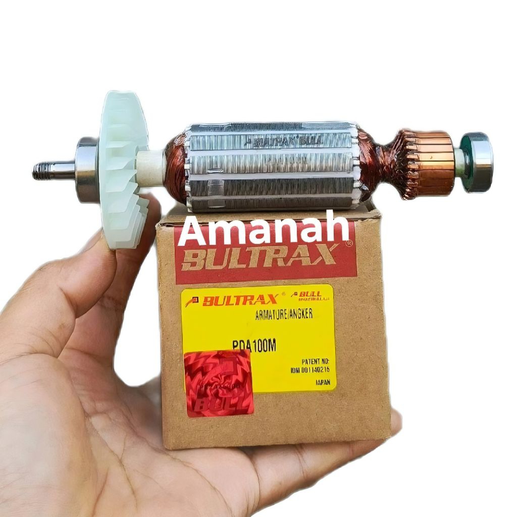 Bull angker armature PDA100M for mesin gerinda hitachi