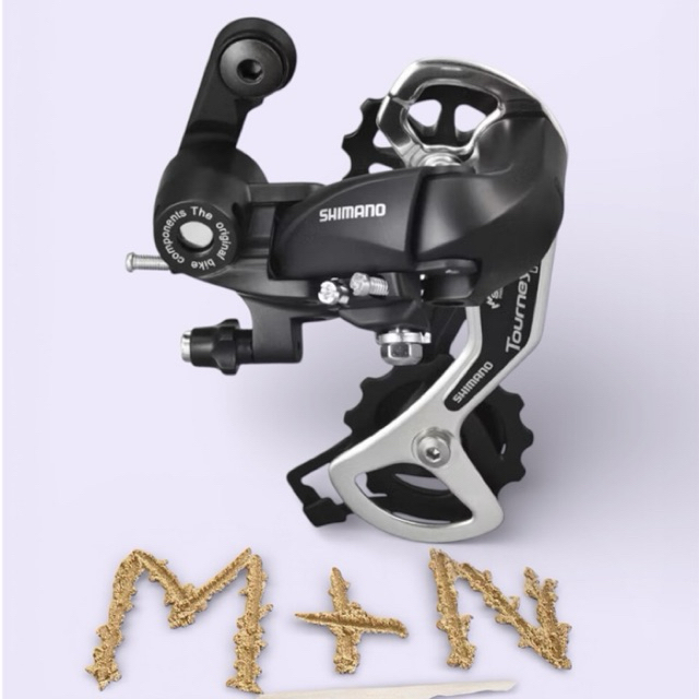 RD Shimano TX35 Tourney 6/7/8 Speed Rear Derailleur TX 35 Sepeda