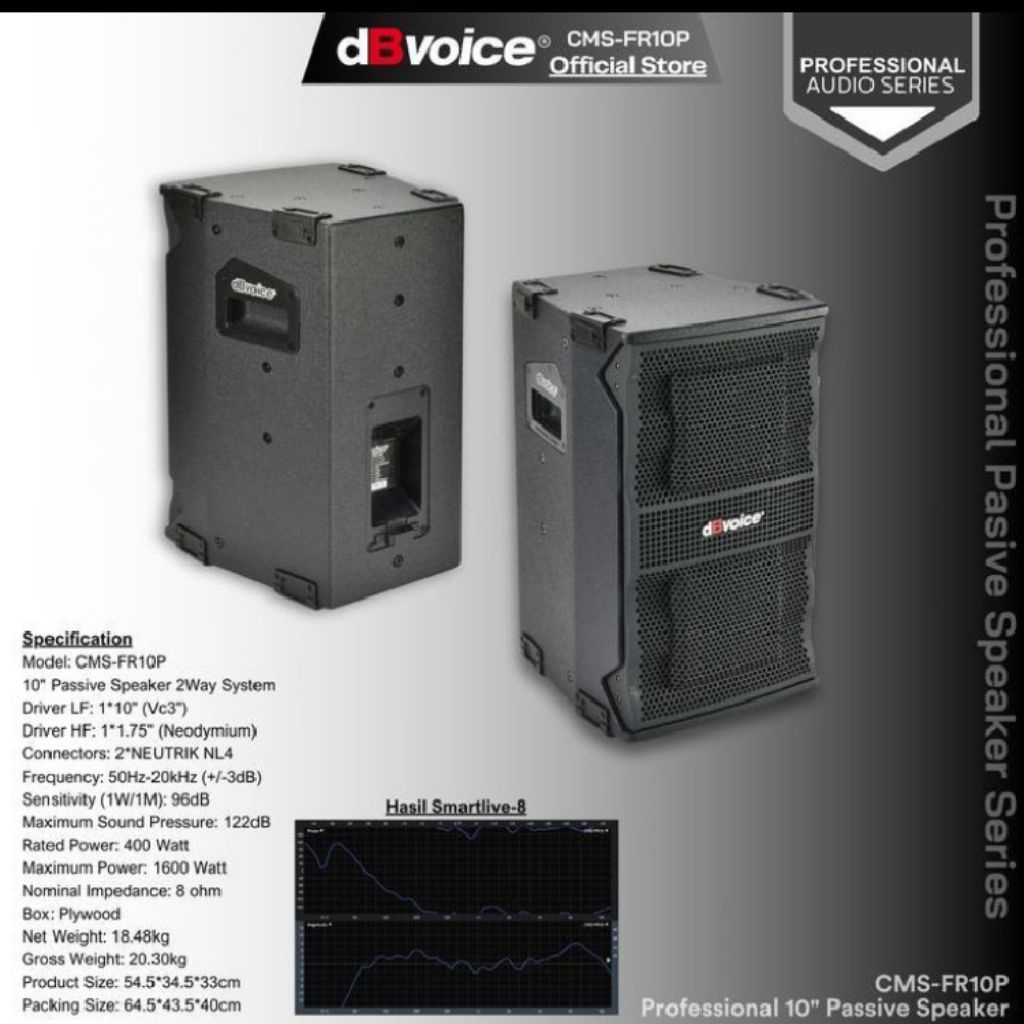 Speaker pasif dBvoice CMS FR12P original 12inch passive | MELODY CLASSIC