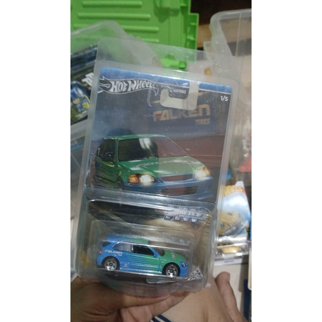 hotwheels civic ek falken