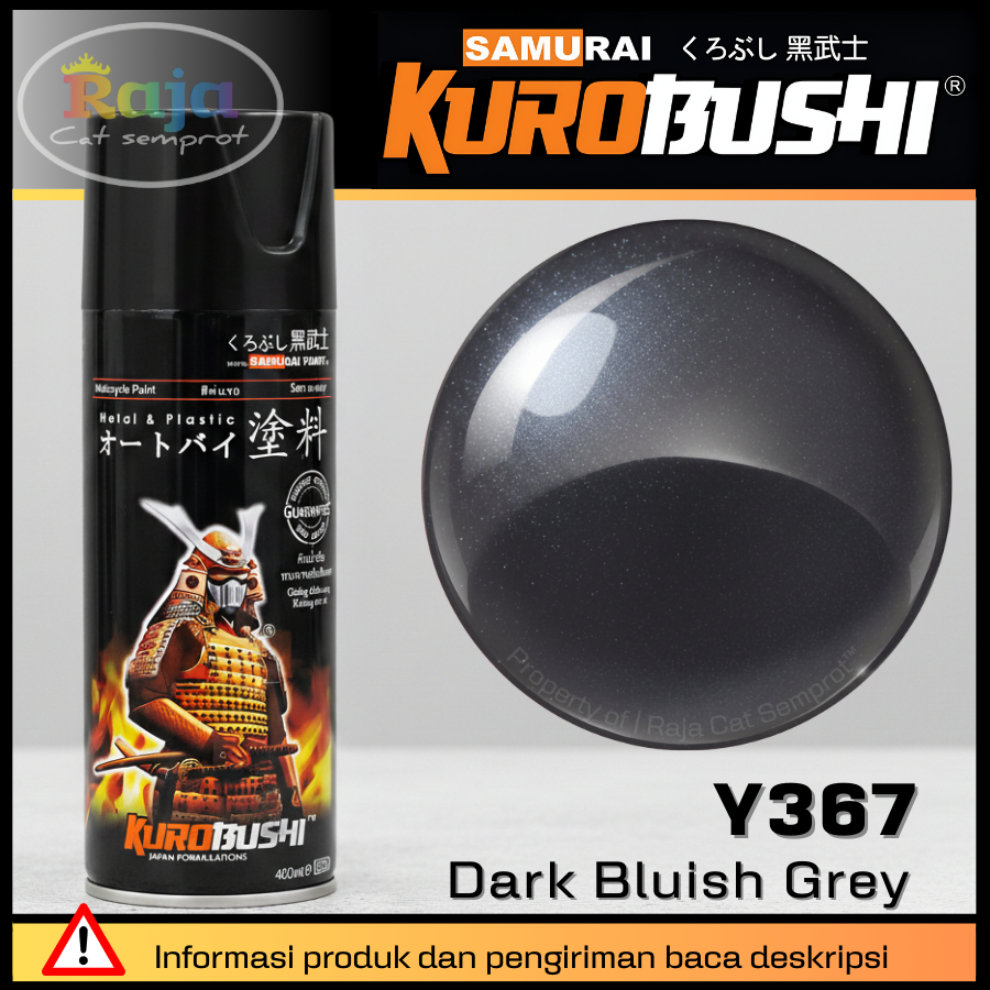 Samurai Paint : Dark Bluish Grey - Y367*
