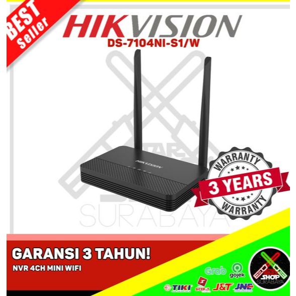 DS-7104NI-S1/W - HIKVISION NVR 4CH MINI WIFI