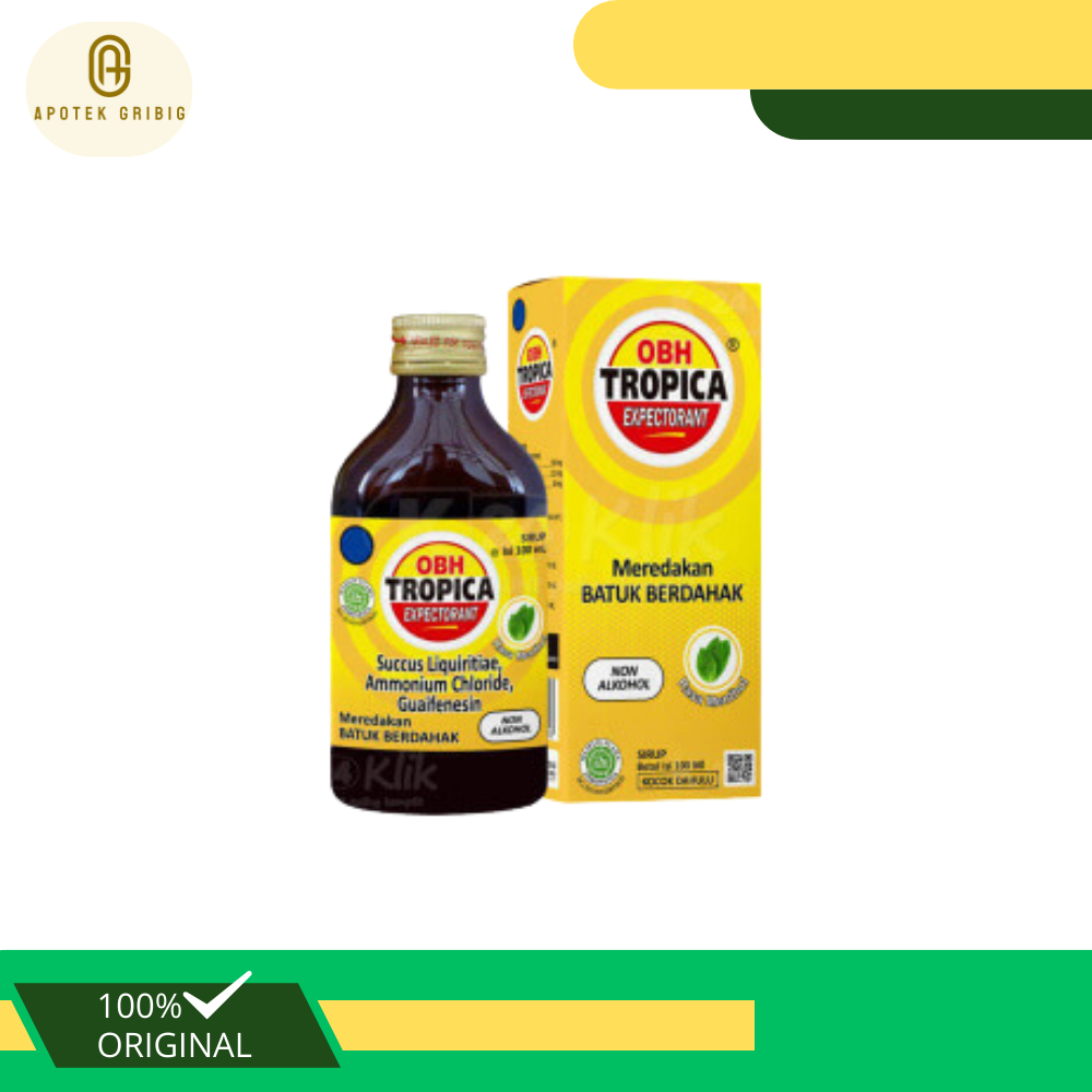 OBH TROPICA - Obat Batuk Berdahak