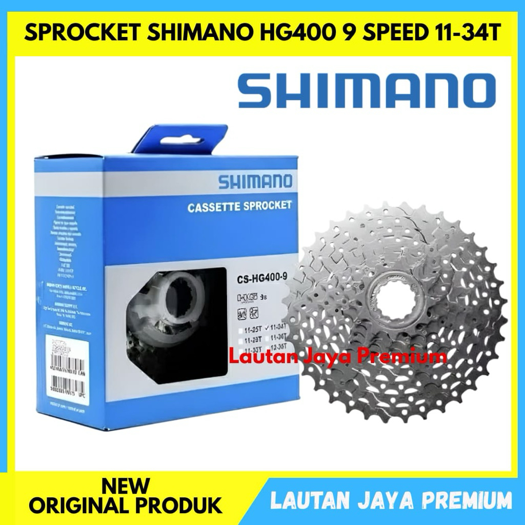 Sprocket Shimano Alvio Sora 9 Speed HG400 11-34T