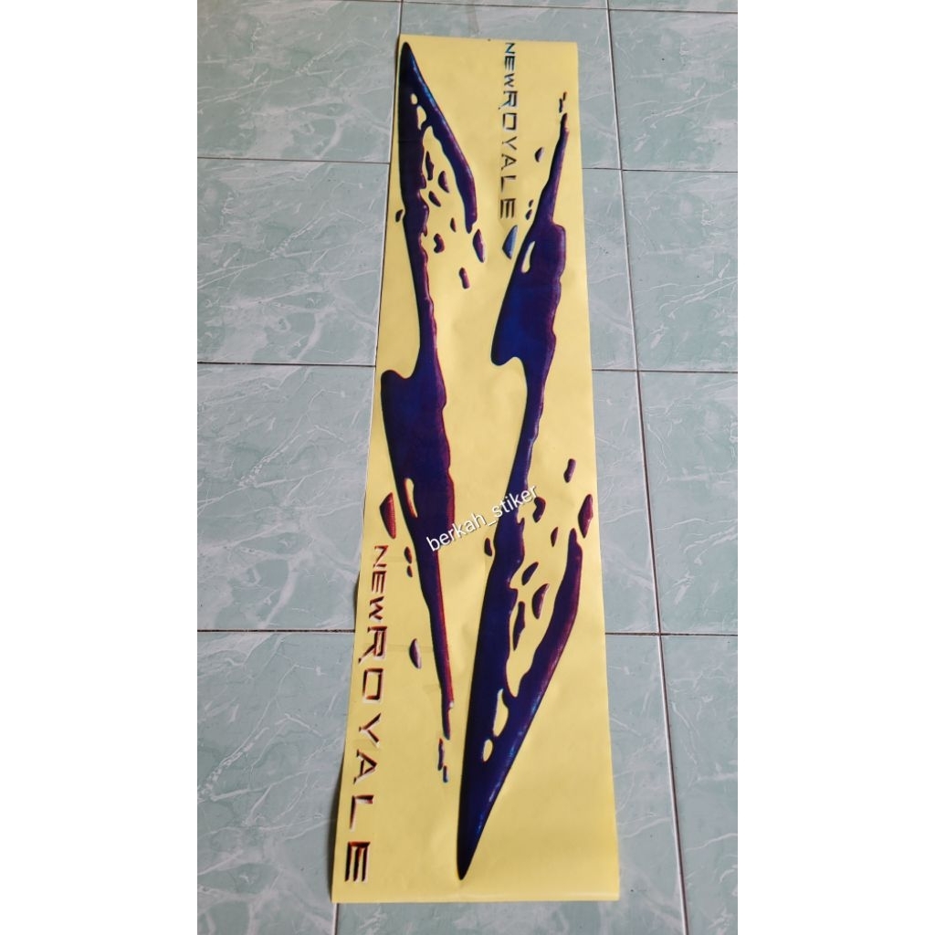 stiker sticker list body isuzu panther new royal/ stiker izusu panther new royal/ stiker panhter new