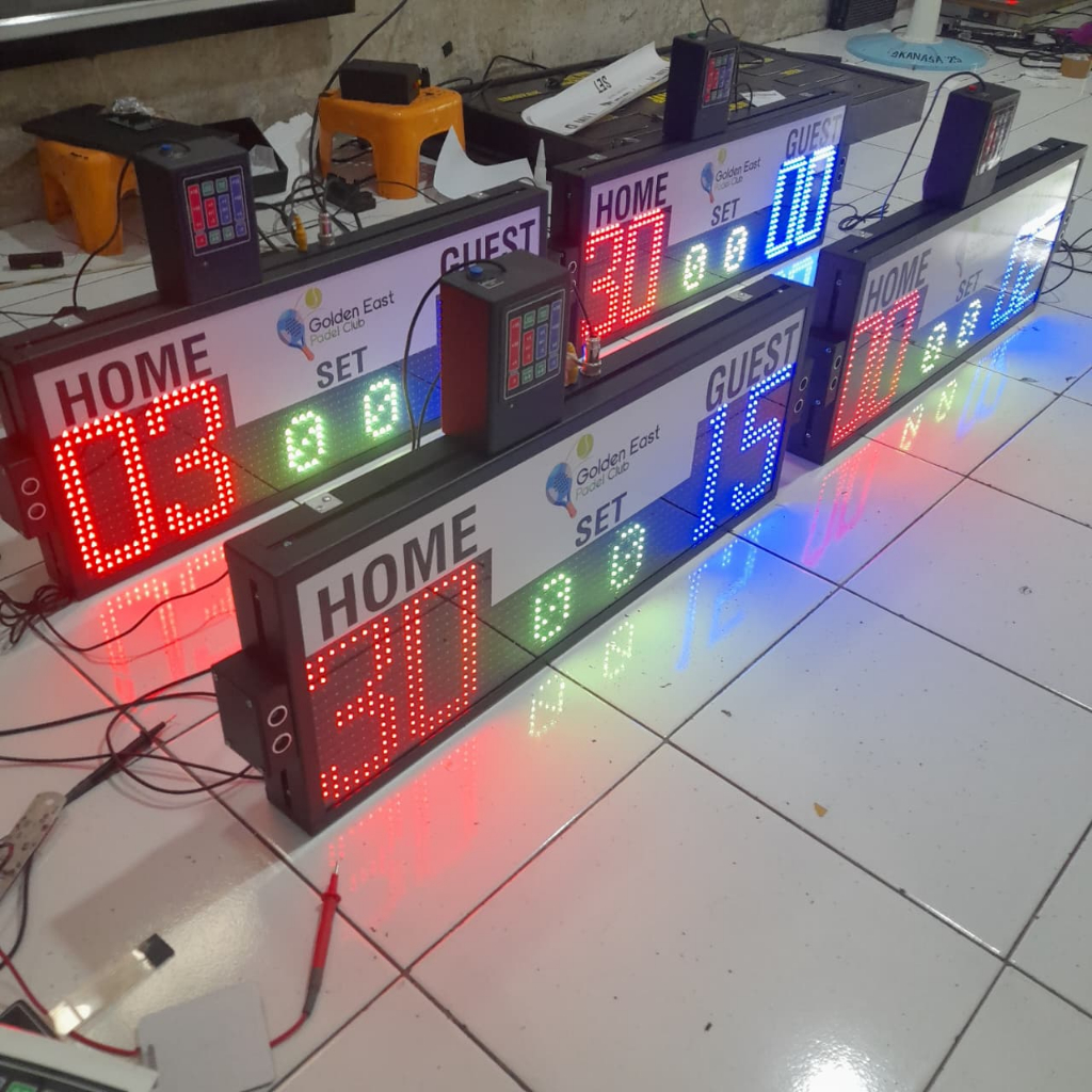 Papan Skor Digital 67x25cm | Bisa untuk Papan skor Digital olahraga yang cocok untuk Futsal Mini Soc
