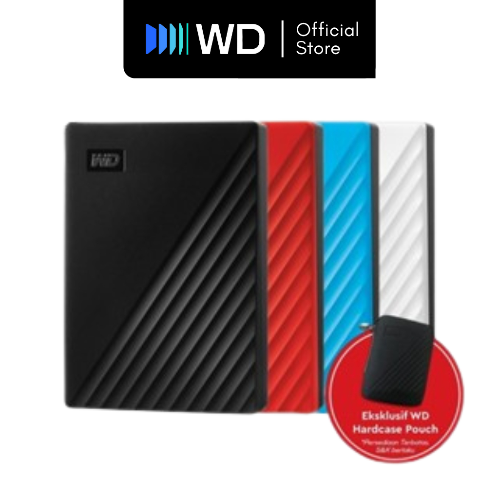 WD My Passport 1TB - HDD / Hardisk / Harddisk External 2.5" USB 3.2