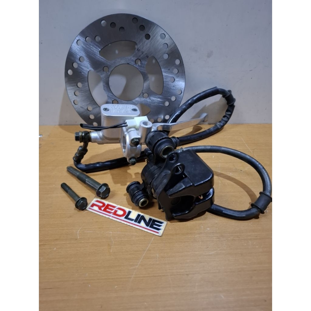 REDLINE- SET CAKRAM KALIPER YAMAHA MIO SPORTY MIO LAMA