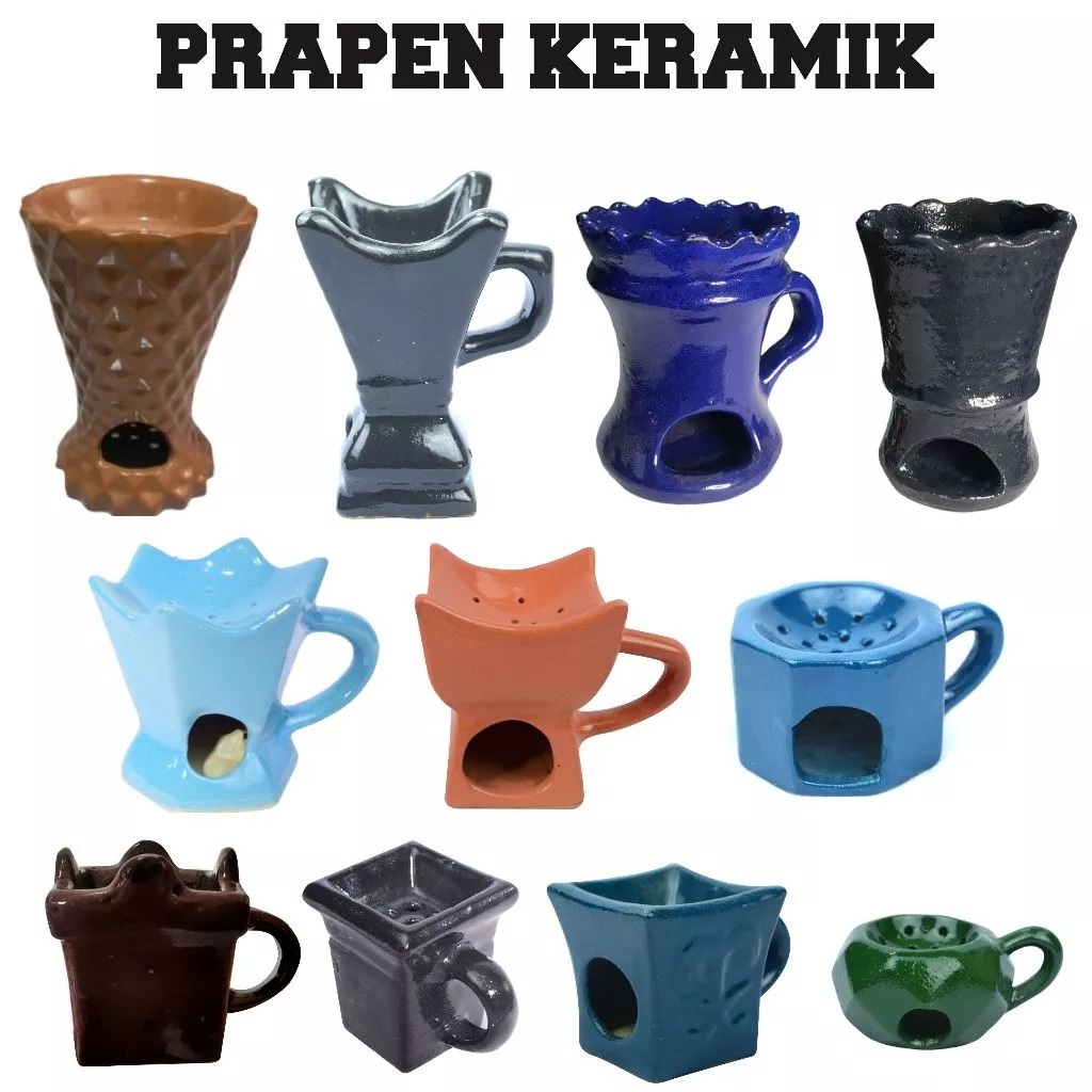 Prapen Keramik | Wadah Bukhur Keramik | Tempat dupa | Mabkhara