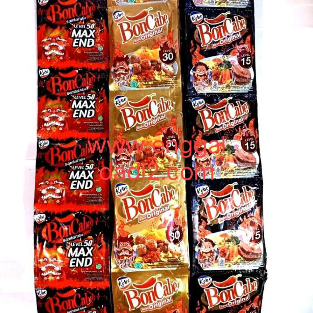 bon cabe sachet isi 3 renceng