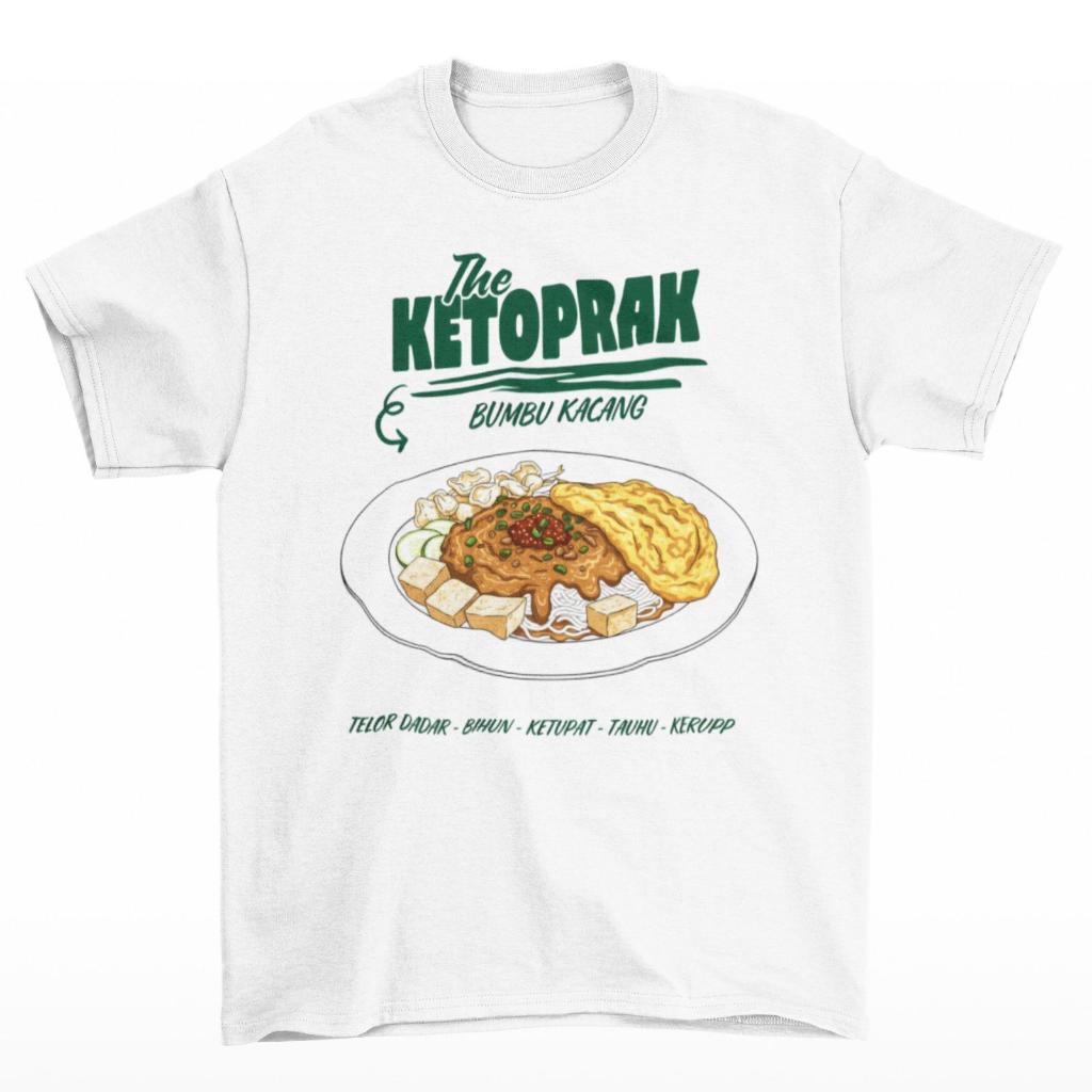 Tomoinc T-Shirt Kaos Food Series - Ketoprak