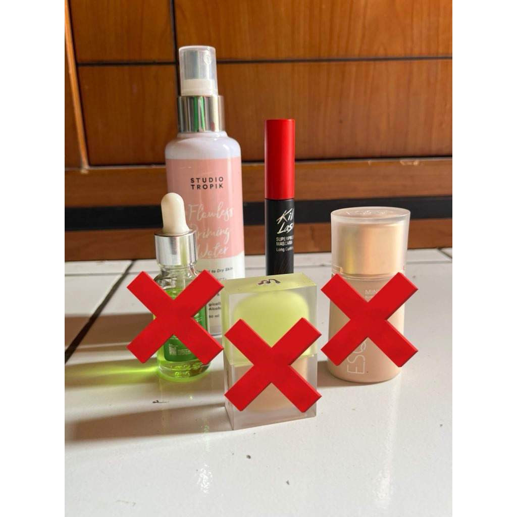 Preloved Setting Spray Studio tropik