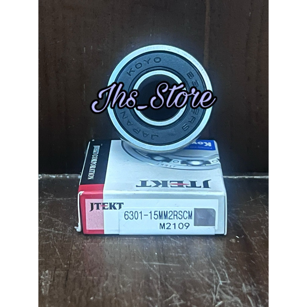 BEARING 6301-15MM KOYO LAHER 6301 -15MM KOYO 15x37x12