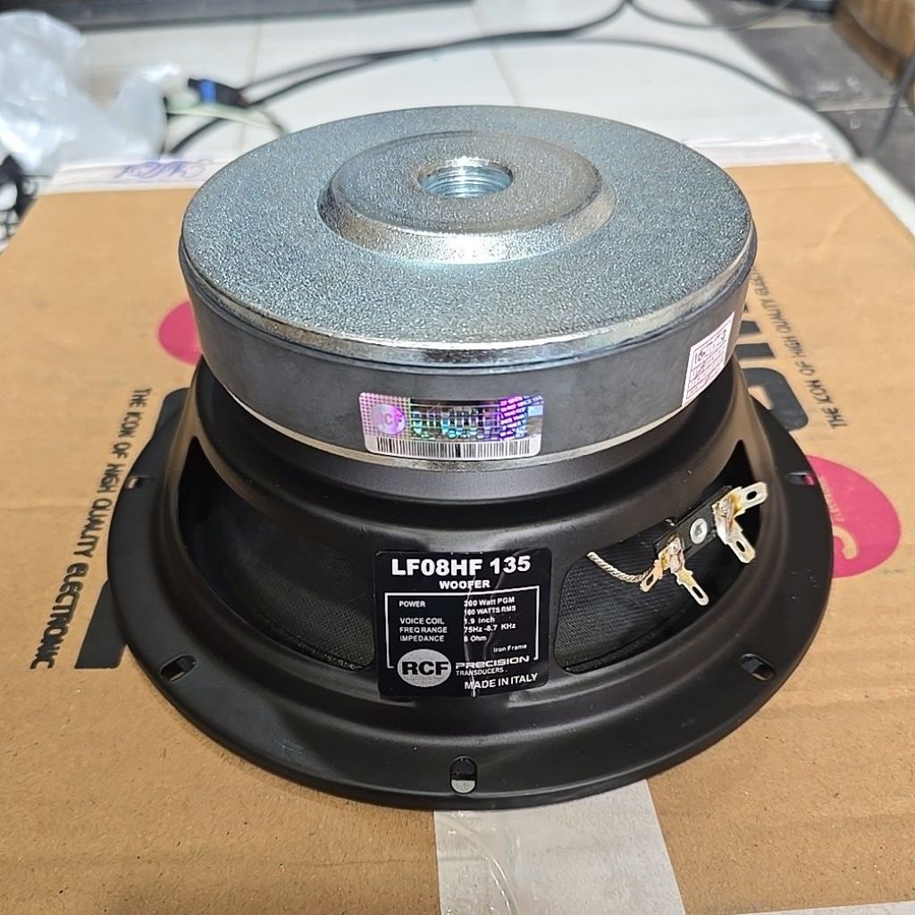 Speaker Midle Balap 8 inch RCF LF 08HF135 Midle Speaker Mid 8 inc