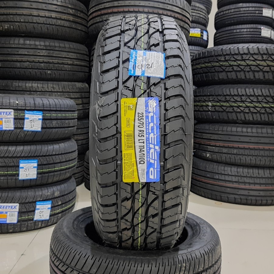 BAN MOBIL SEMI CANGKUL OFFROAD 235 70 R15 RING 15 ACCELERA OMIKRON AT