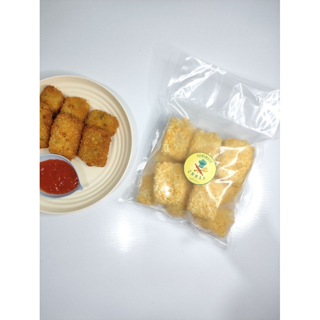 Nugget Ayam Keju Homemade ± 500gr