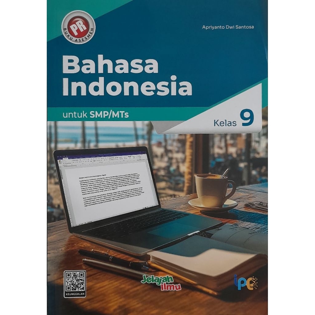 buku PR Bahasa Indonesia kelas 9 semester 1 dan 2 dalam 1 buku. Kurikulum Merdeka. Intan Pariwara.