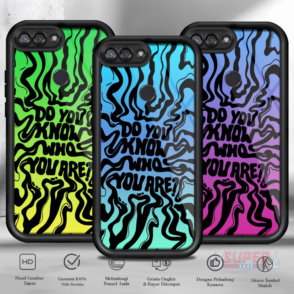 Case Hp For XIAOMI 8 LITE DO YOU SoftCase Glossy casing Handphone Silikon Glass