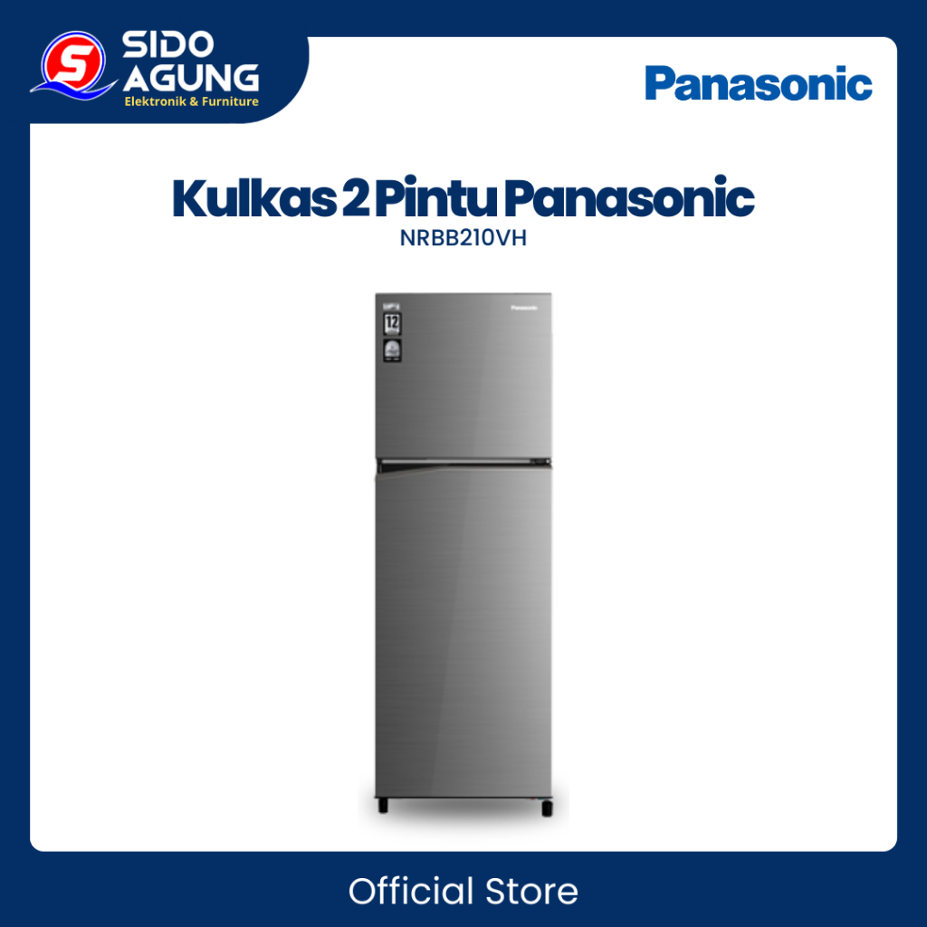 KULKAS 2 PINTU PANASONIC NRBB210VH