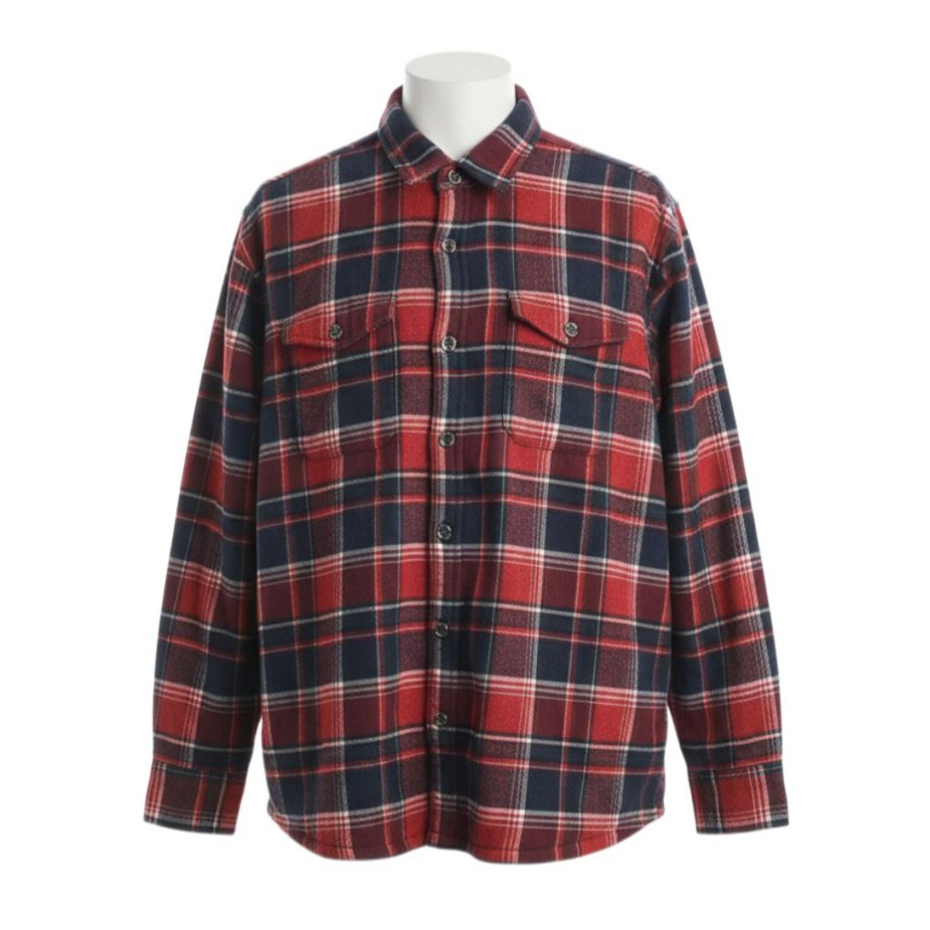 Eddie Bauer Sherpa Lined Flannel Outer