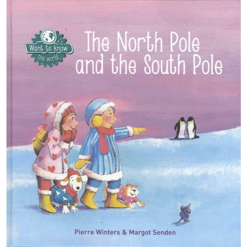 The North Pole and The South Pole Hardcover | clavis
