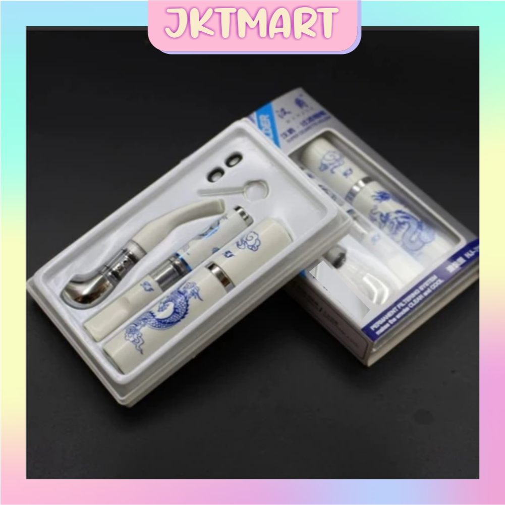 JKTMART Pipa Filter Saringan Asap Permanen Universal Filter Saringan Penyaring R1492