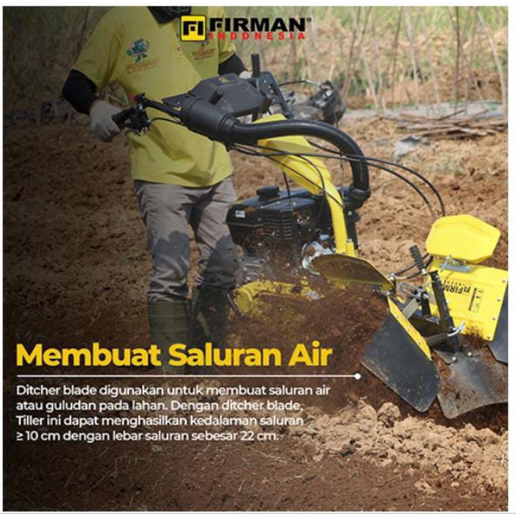 Tiller Mesin Bajak Firman FTL650A