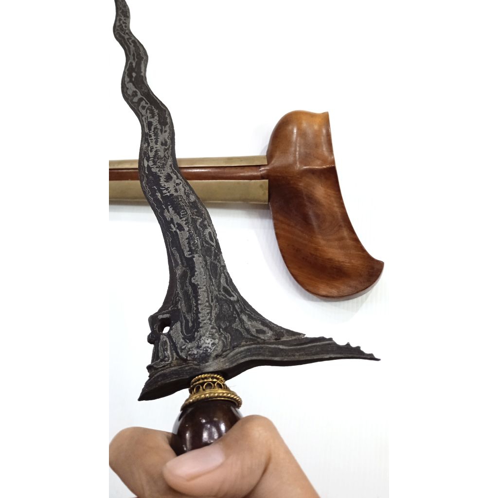 Keris Nogo Primitif Ngulit semongko - Asli Kuno