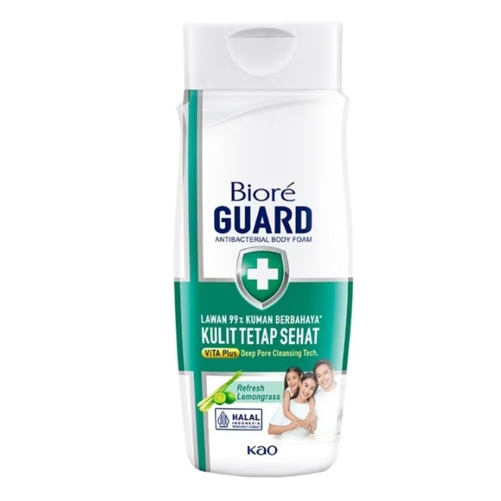 Biore Guard Sabun Mandi Cair Refresh Lemongrass Anti Bakteri 100 ml