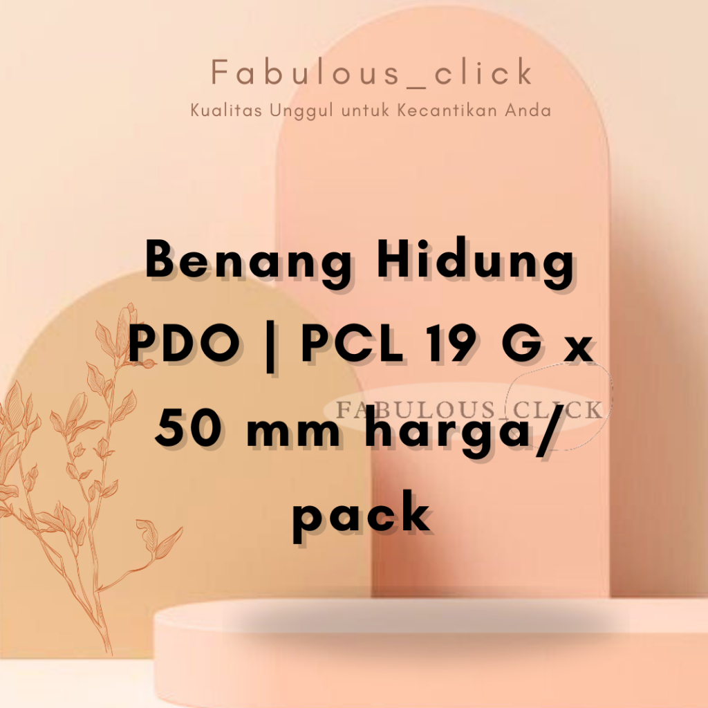 Benang PDO & PCL Hidung | 1 Pouch