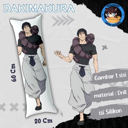 Dakimakura Premium HD / Bantal Guling Peluk Anime Toji Jujutsu Kaisen