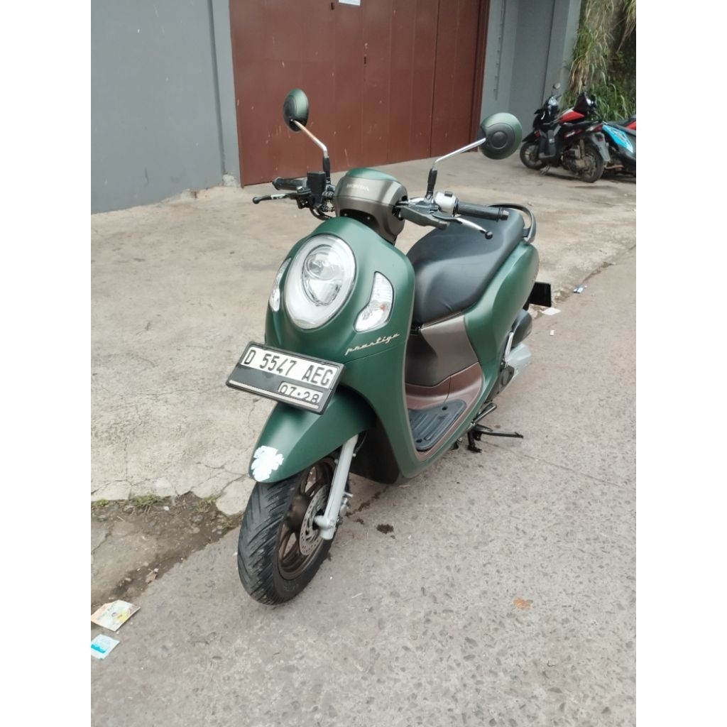 Honda Scoopy Prestige 2023 Hijau