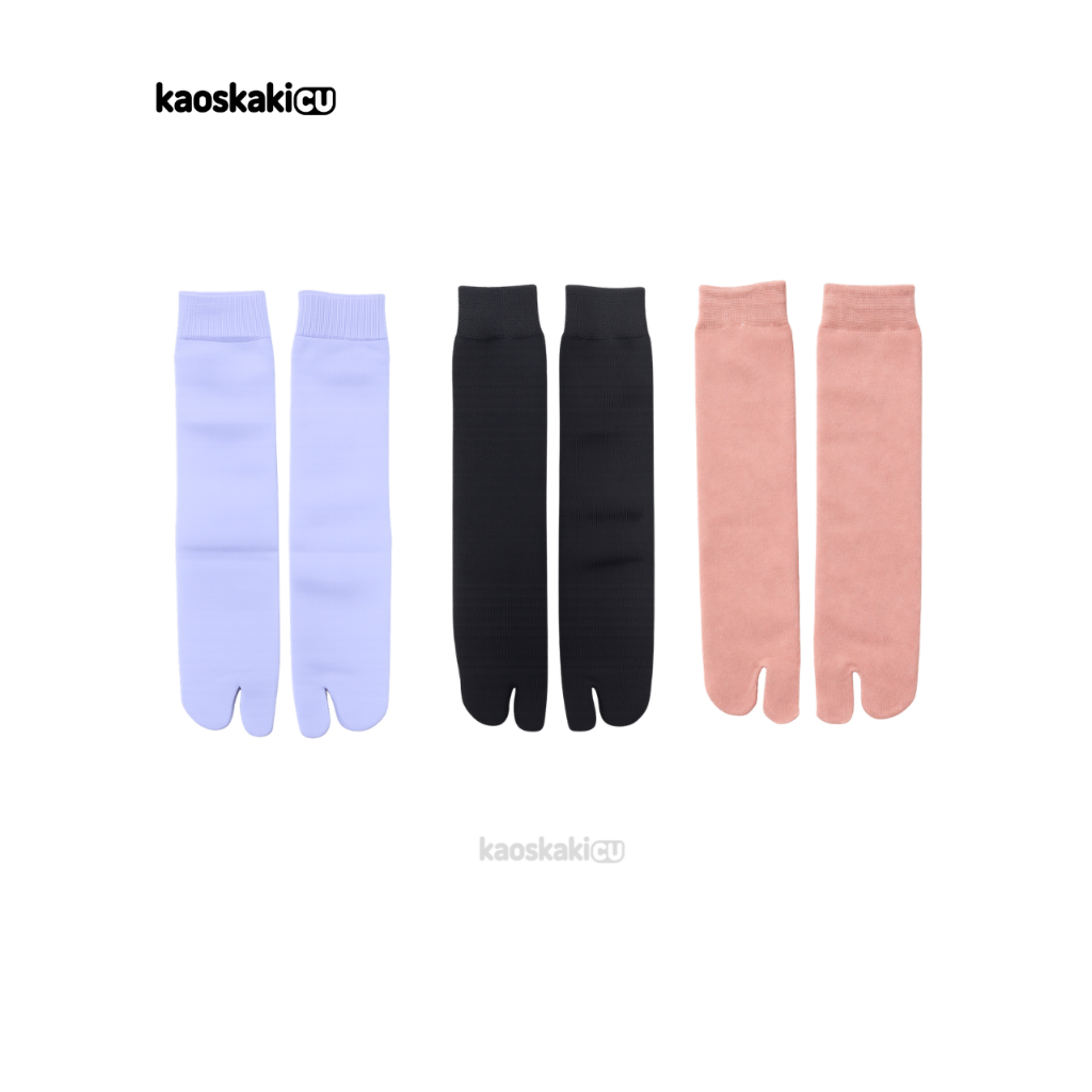 12 Pasang Kaos Kaki Muslimah Polos Jempol Katun Lembut