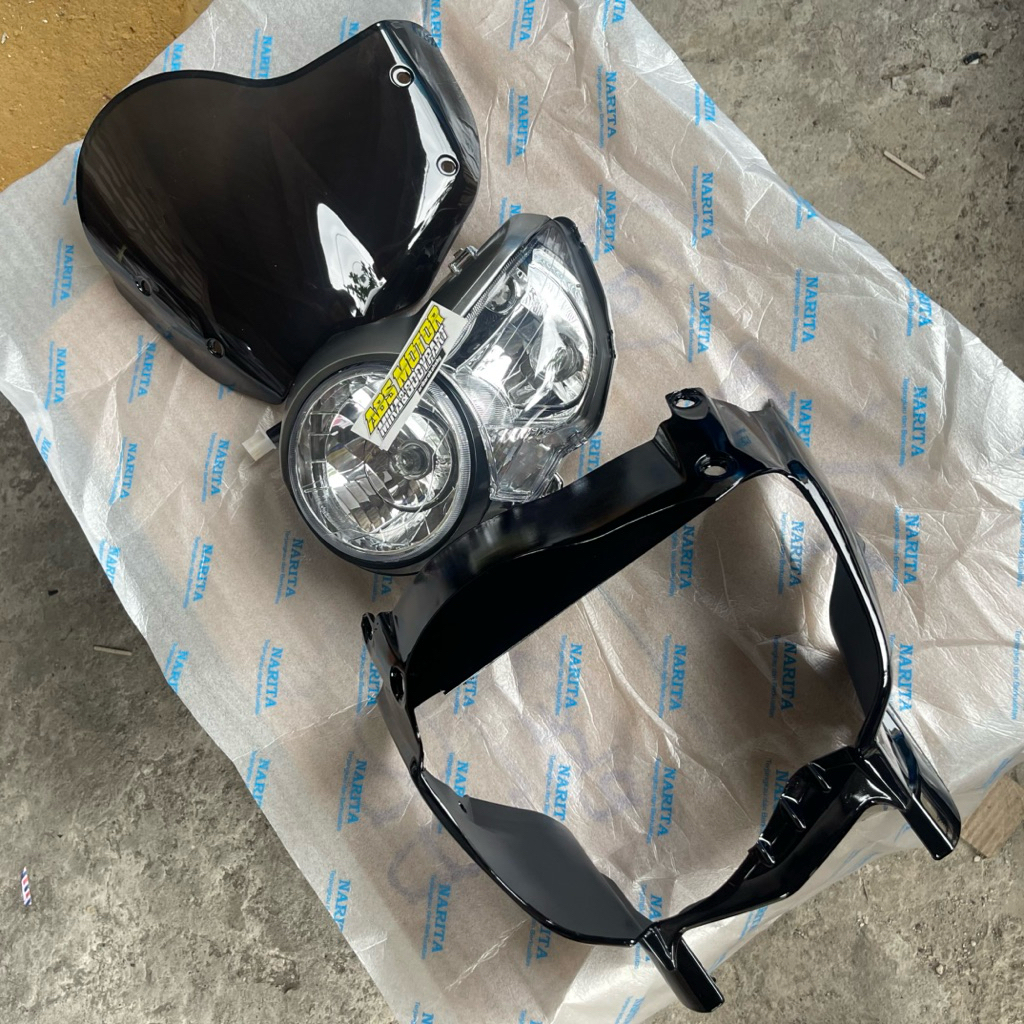 Kepala Pece/headlamp pece/kepala lampu tiger pece/ kedok tiger revo 2010