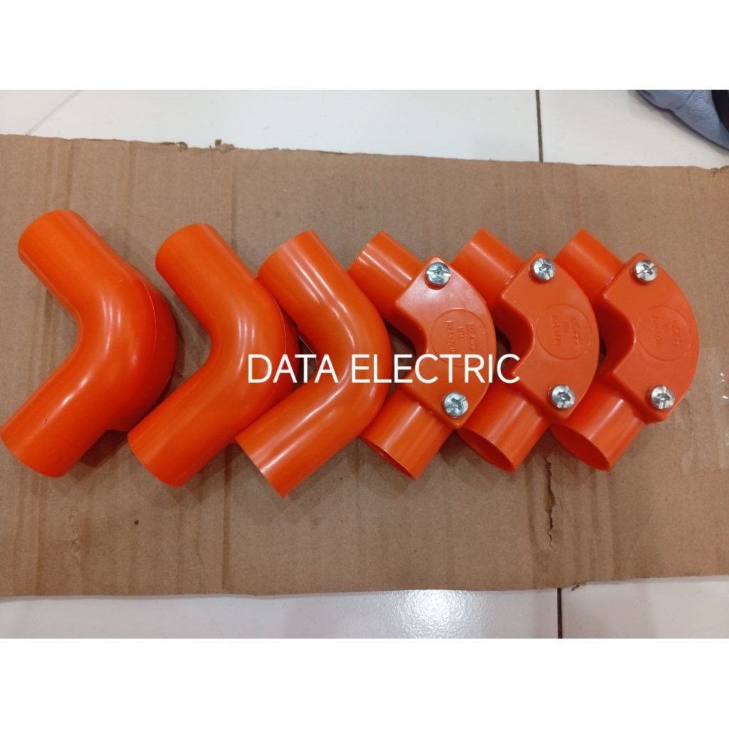 BOSS Elbow Pipa Listrik 20mm Warna